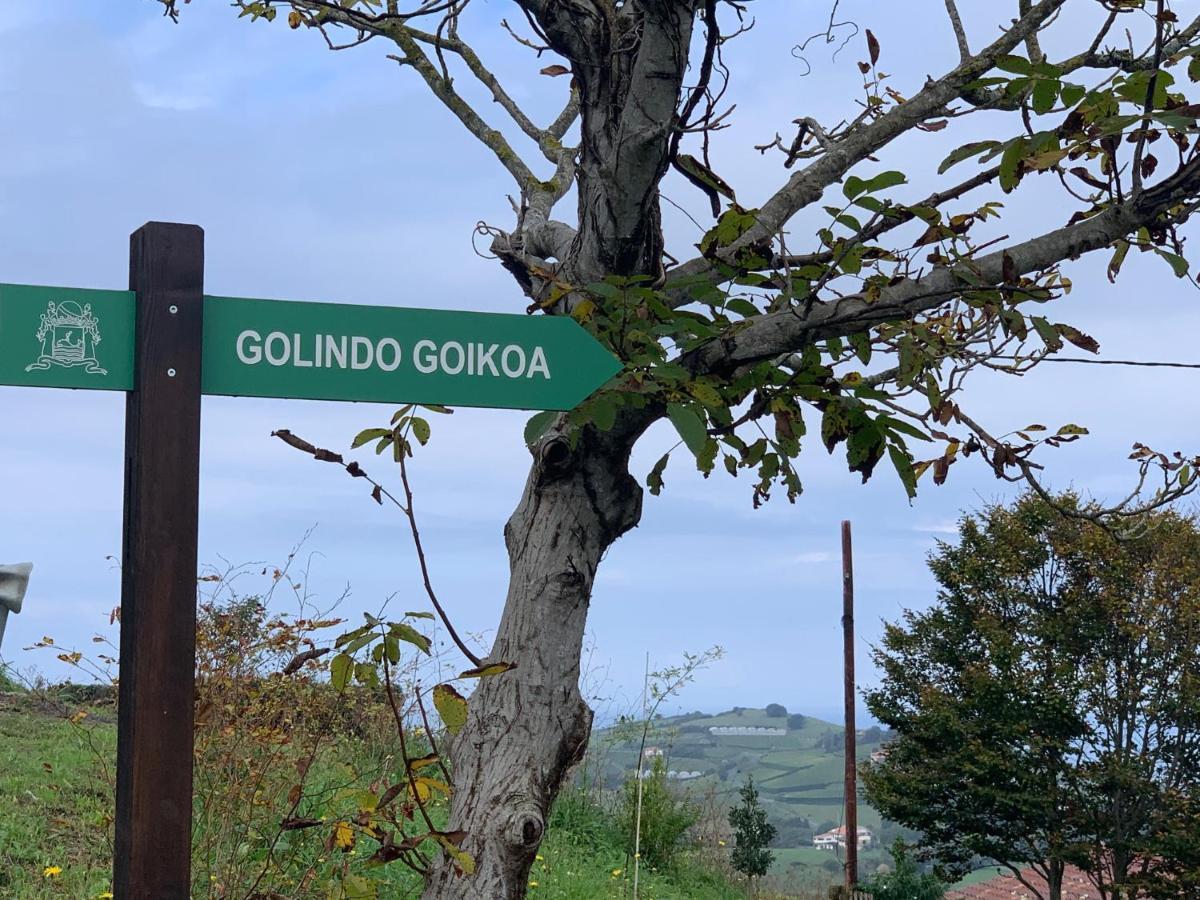 Golindo Goikoa Lejlighed Getaria Eksteriør billede